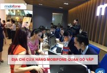 Cửa hàng Mobifone Gò Vấp