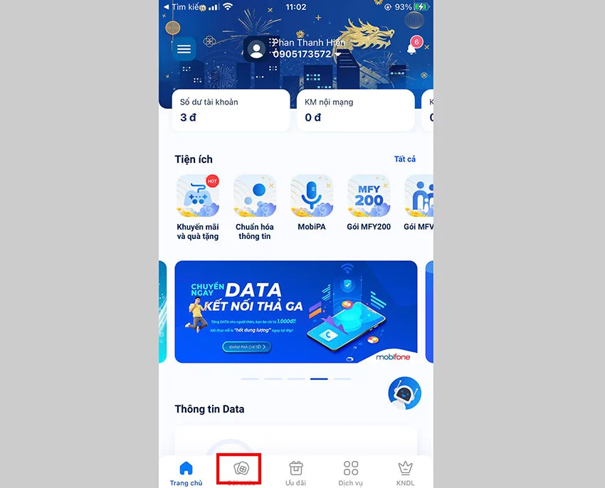 Tariff Package MobiFone 