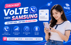 cach bat volte tren samsung