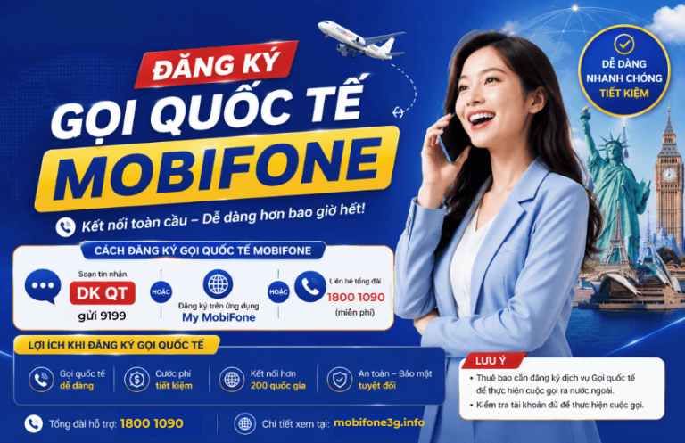 cach goi dien quoc te mobifone