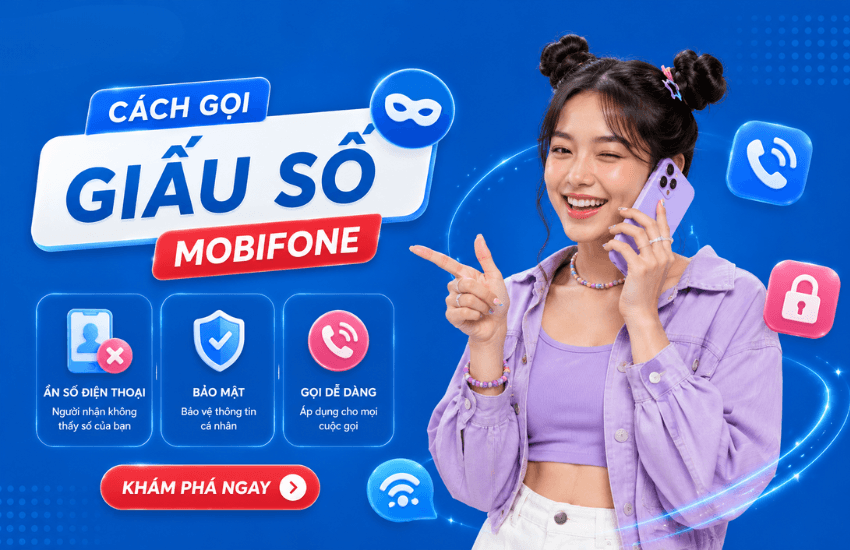 Cách GIẤU SỐ điện thoại khi gọi Mobi, Vina, Viettel mọi máy