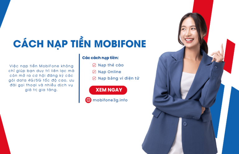 cach nap tien mobifone