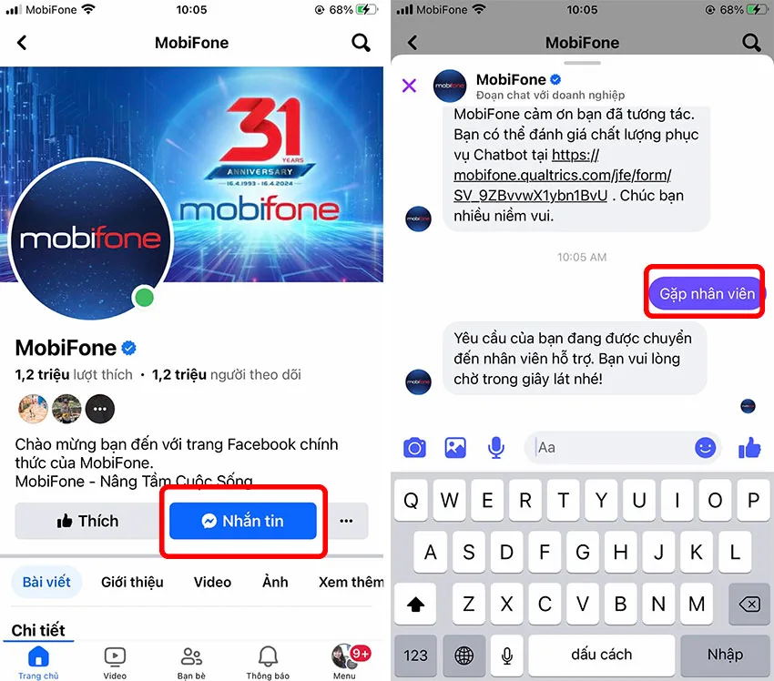 chat voi mobifone online