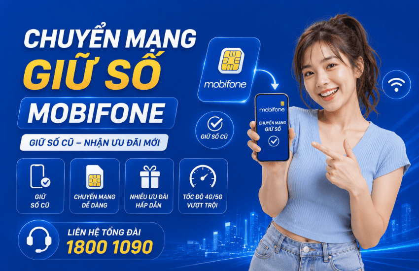 Cách chuyển mạng giữ số từ MobiFone sang Viettel, VinaPhone