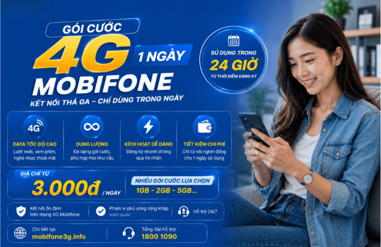 dang ky 4g mobifone 1 ngay