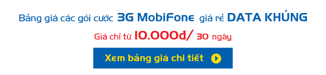 cach dang ky 3g khuyen mai mobifone
