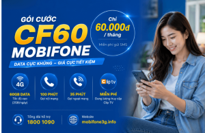 goi cuoc cf60 mobifone