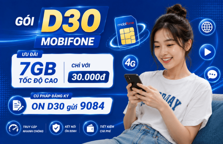 goi cuoc d30 mobifone