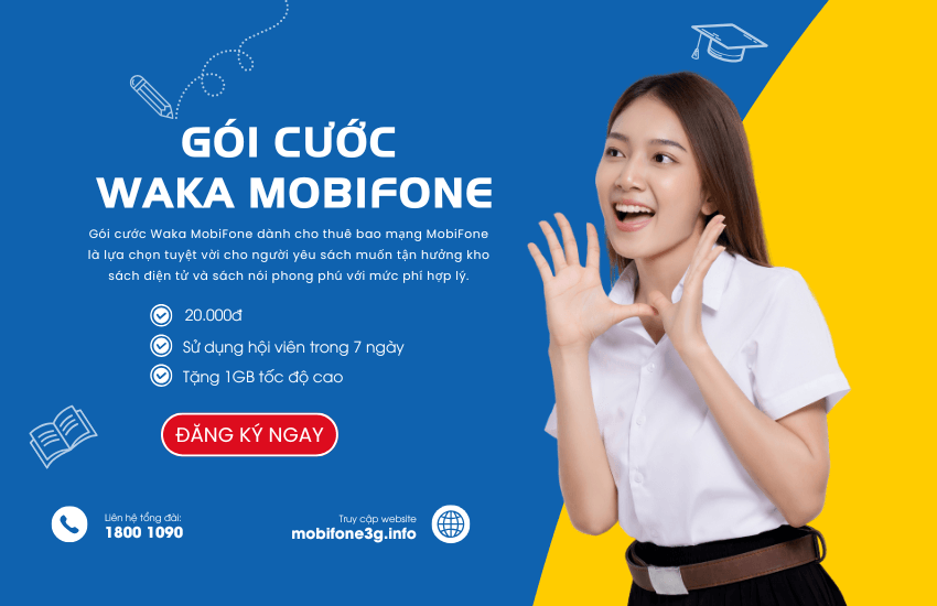 Những cách đăng ký Waka 7 ngày MobiFone bằng số điện thoại
