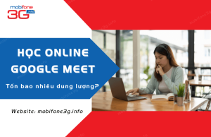 hoc online google meet ton bao nhieu dung luong