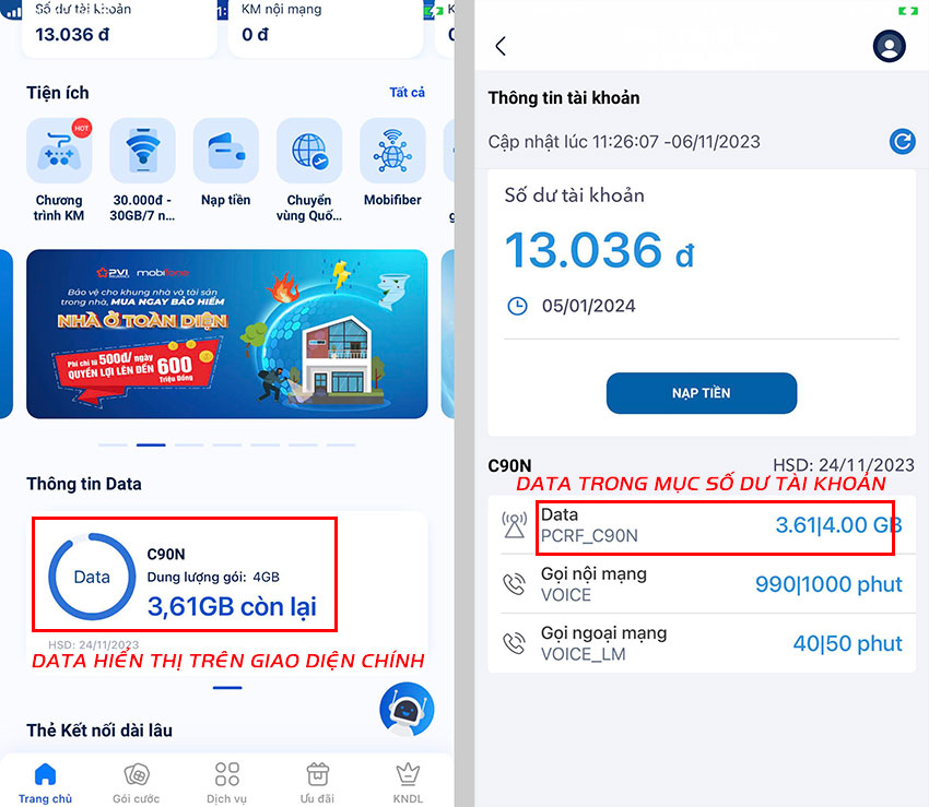 kiem tra datacode cua mobifone