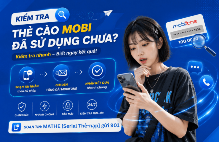 kiem tra the cao mobi da su dung chua