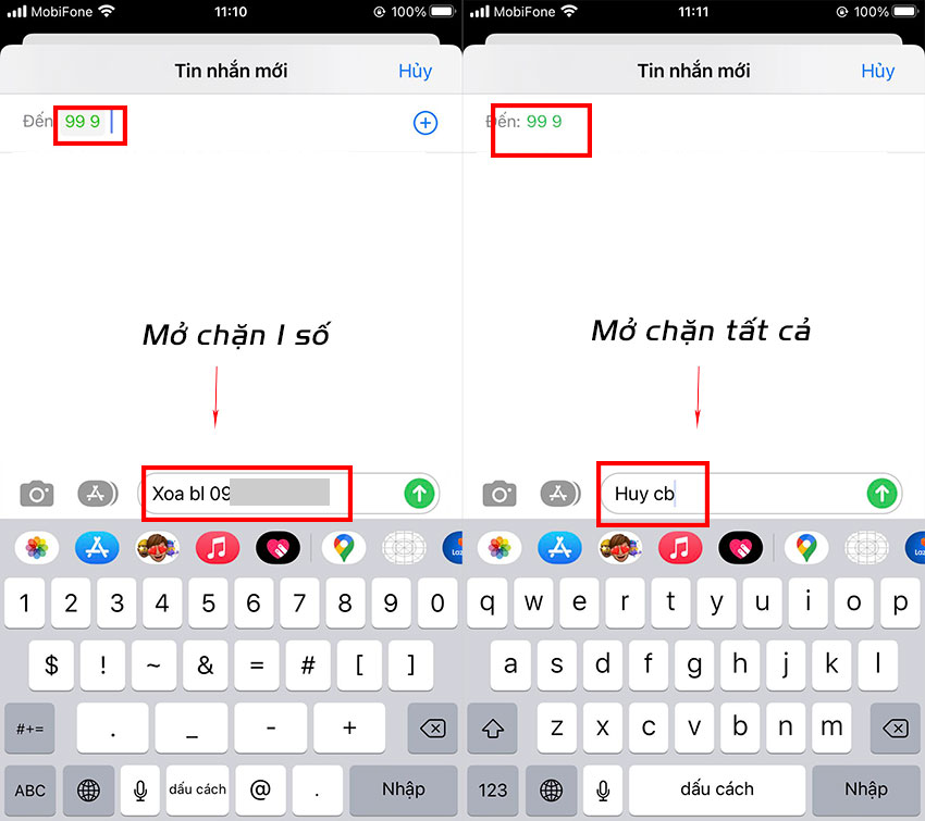mo chan cuoc goi mobifone