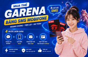 mua the garena bang sms mobifone