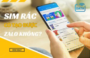 sim rac co tao duoc zalo khong