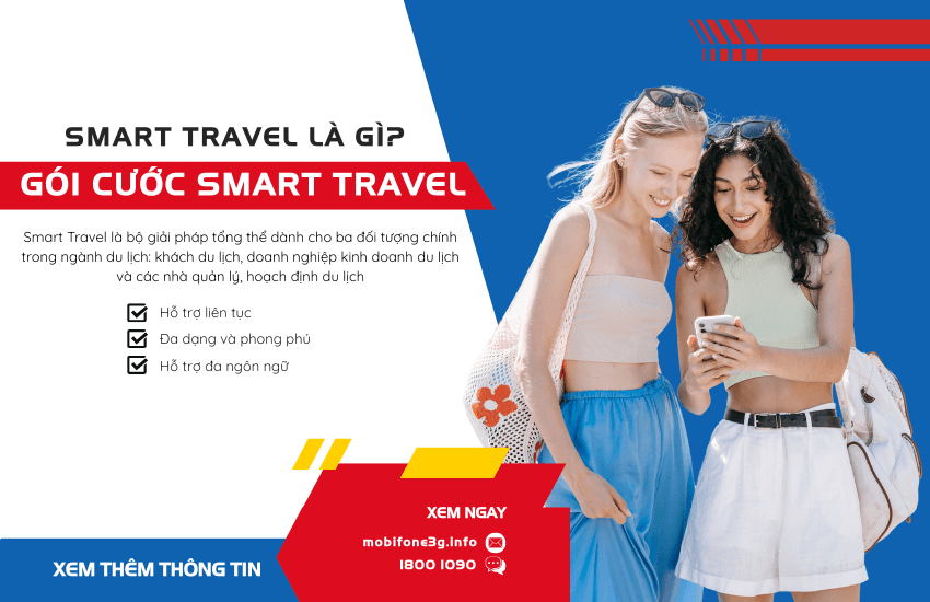 Smart Travel là gì? Bảng giá gói cước Smart Travel MobiFone