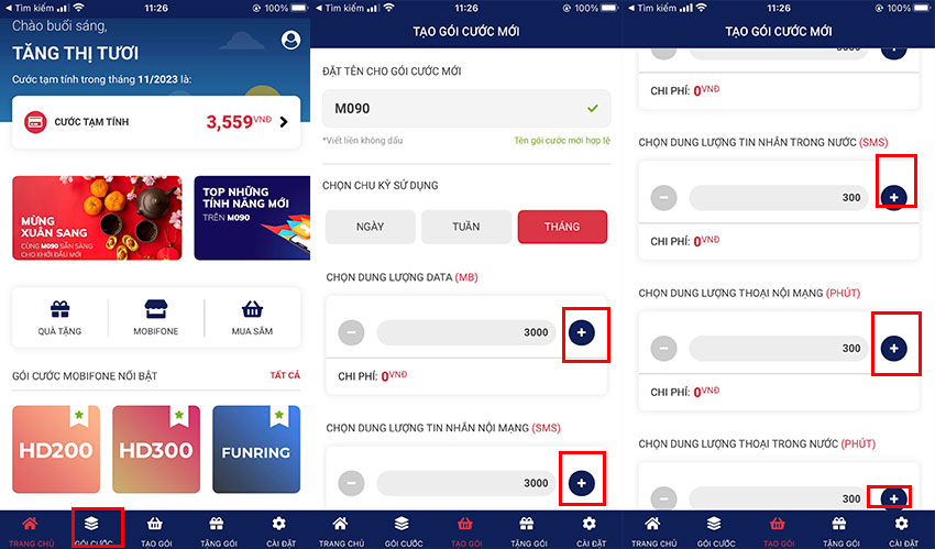tu tao goi cuoc mobifone